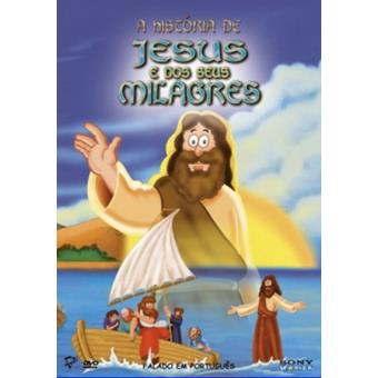 DVD A História de Jesus e os Seus Milagres - Usado