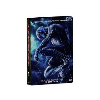 DVD Homem Aranha 3 - (Edição Especial Limitada Caixa Metálica) - USADO