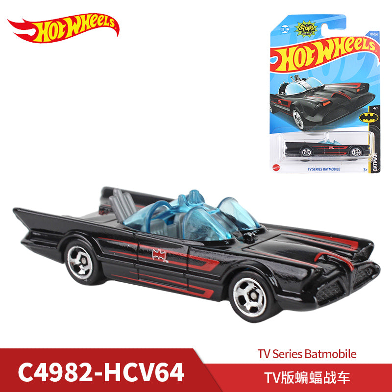 2022 Hot Wheels Tv Series Batmobile - 1:64 1/64 Batman 4/5 Black HCV64
