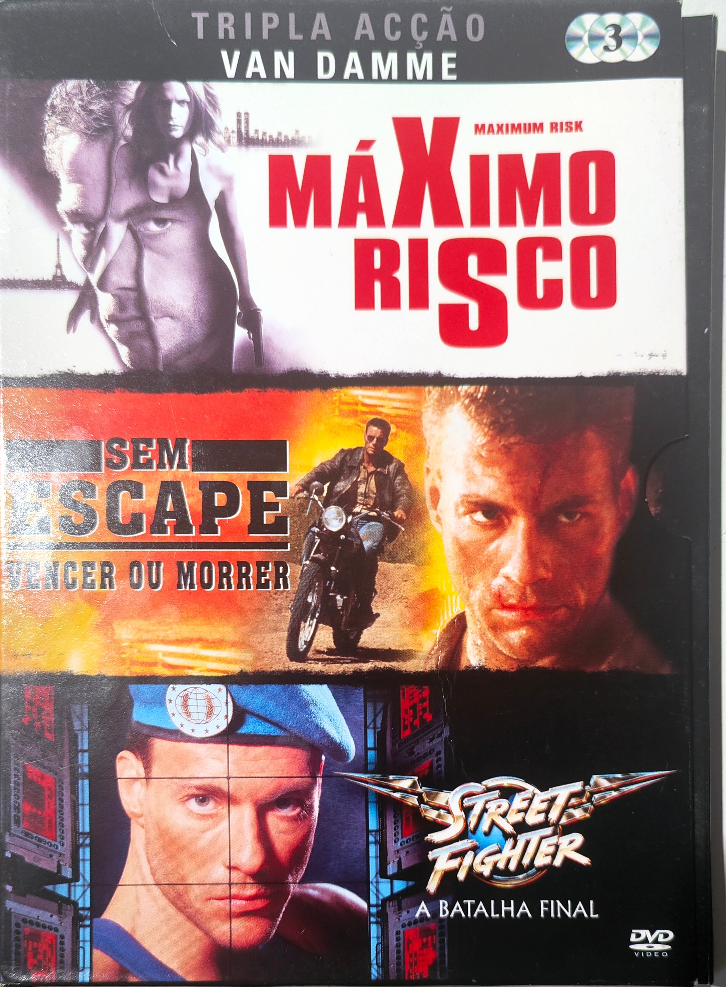 DVD Máximo Risco Edição 3 CD's - Usado