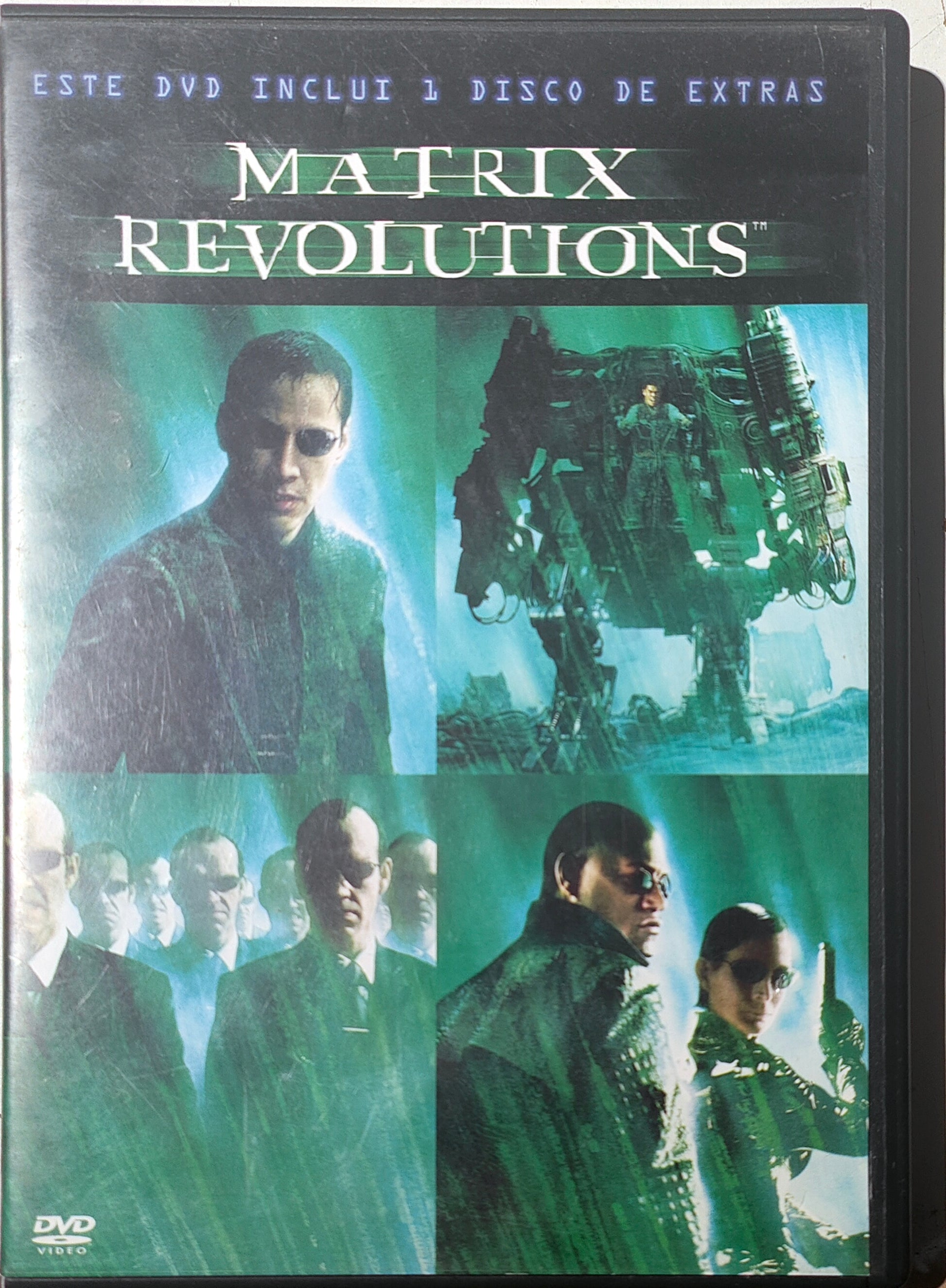DVD Matrix Revolutions Versão 2 CD's - Usado
