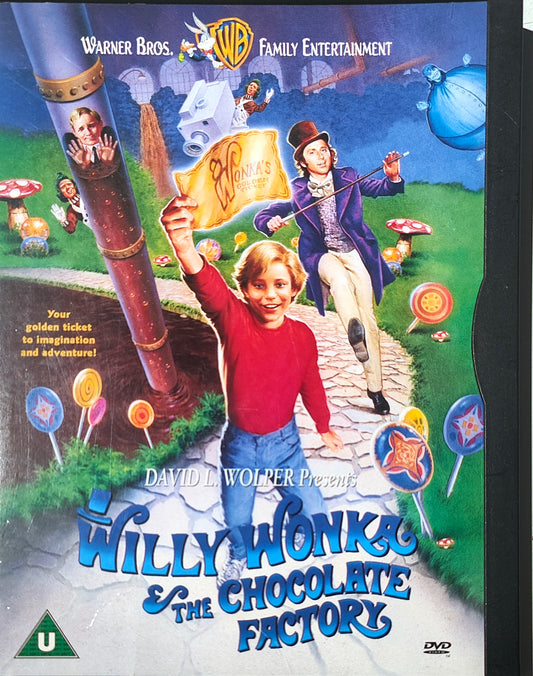 DVD Willy Wonka & The Chocolate Factory - Usado