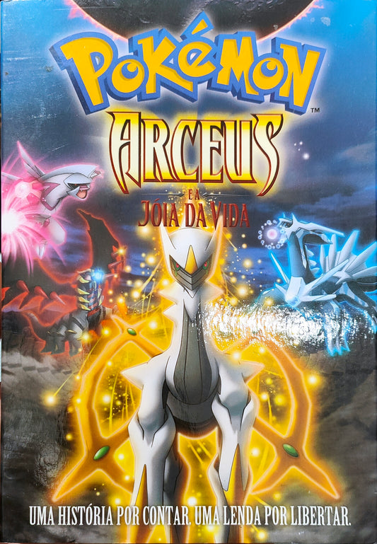 DVD Pokémon: Arceus e a Jóia da Vida - Usado