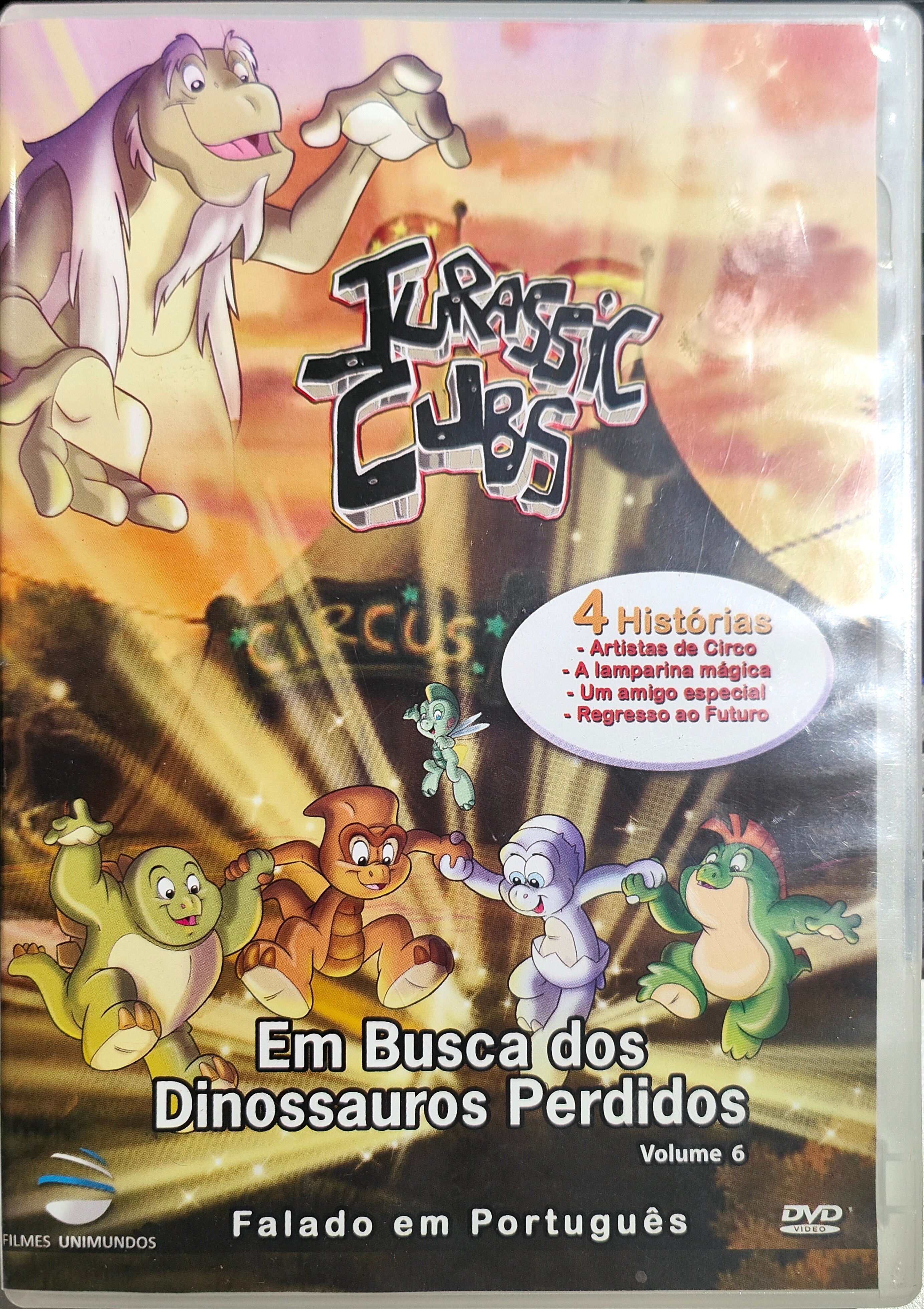 DVD Em Busca Dos Dinossauros Perdidos - USADO