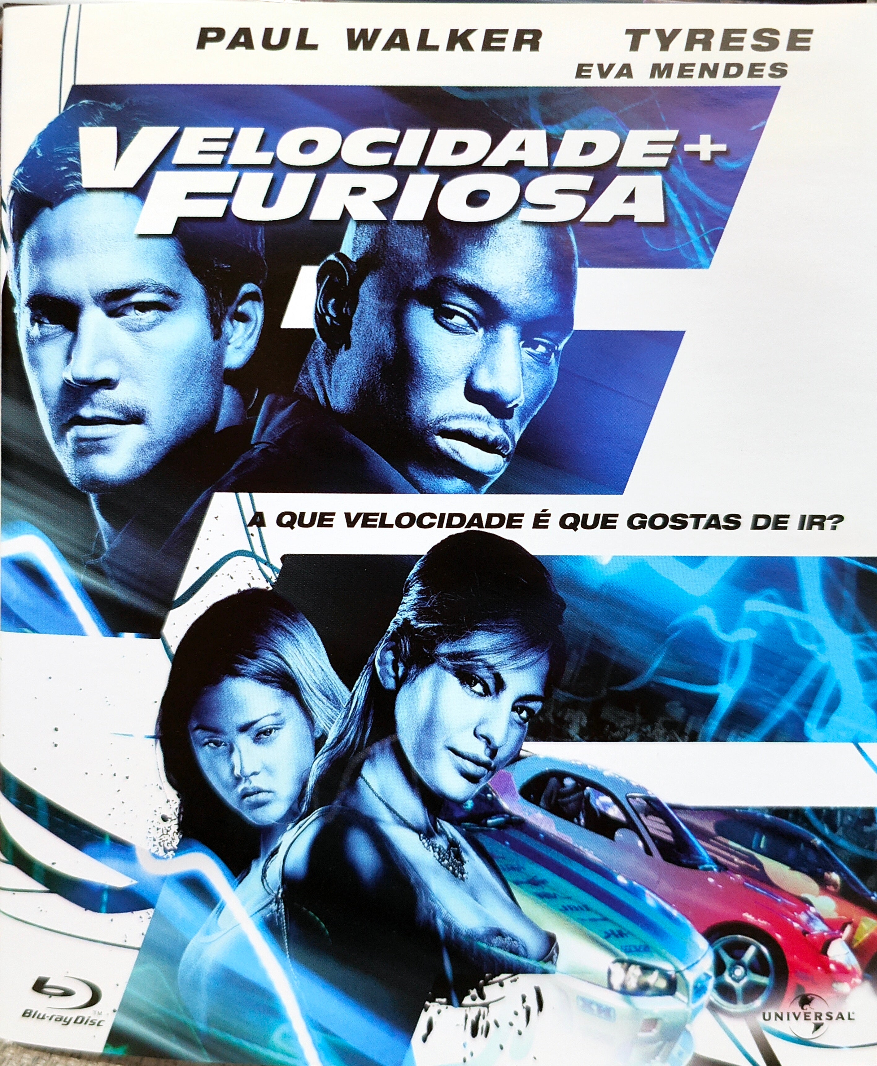 BLU-RAY Velocidade + Furiosa - Usado