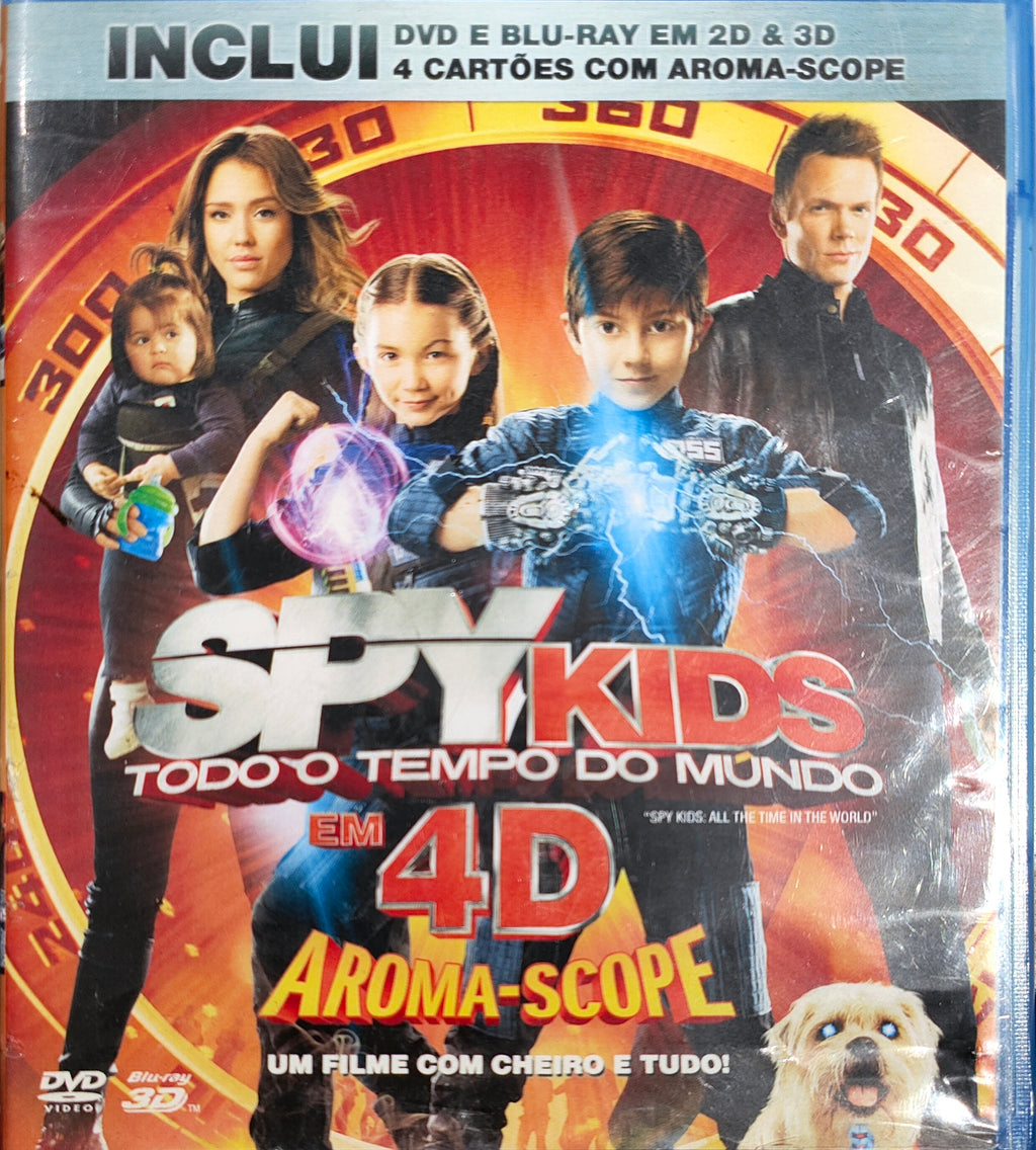 BLU-RAY Spy Kids Todo O Tempo Do Mundo - USADO