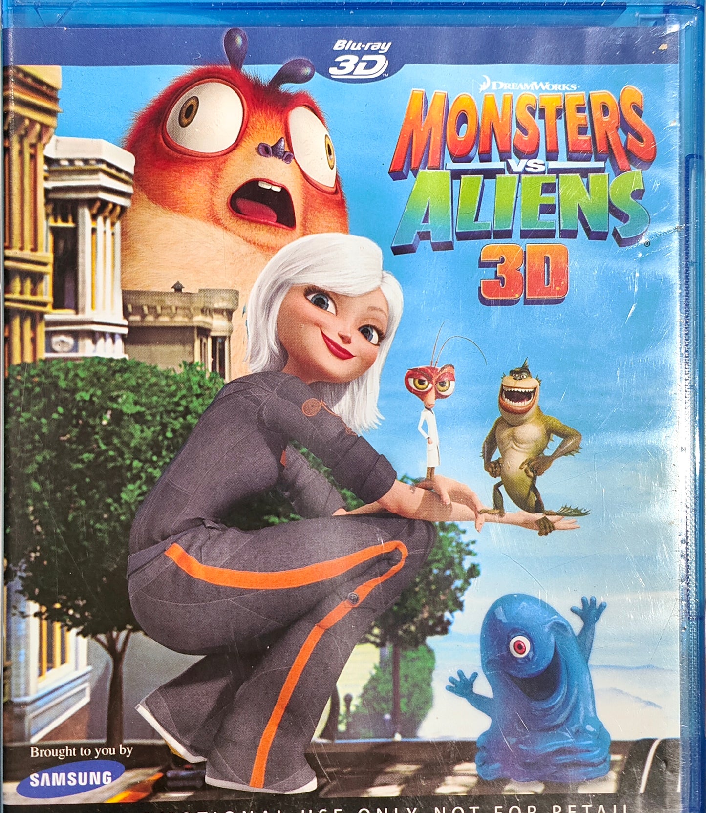 BLU-RAY Monsters VS Aliens - USADO