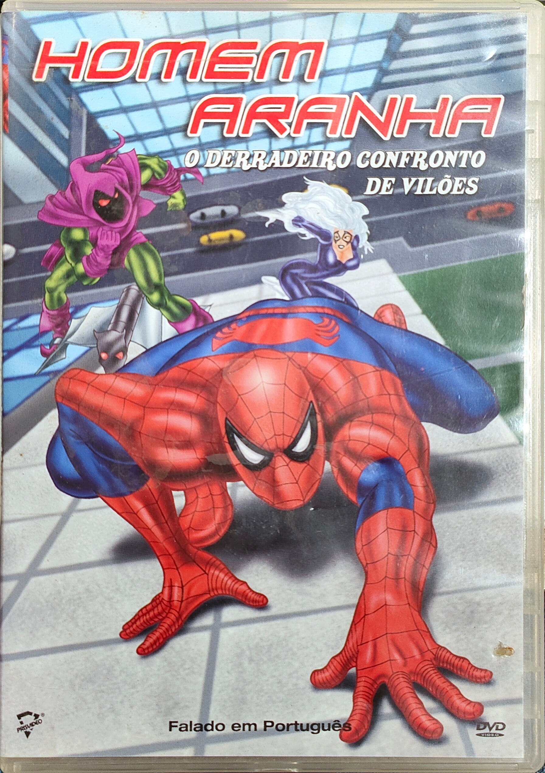 DVD Homem Aranha O Derradeiro Confronto De Vilões - USADO