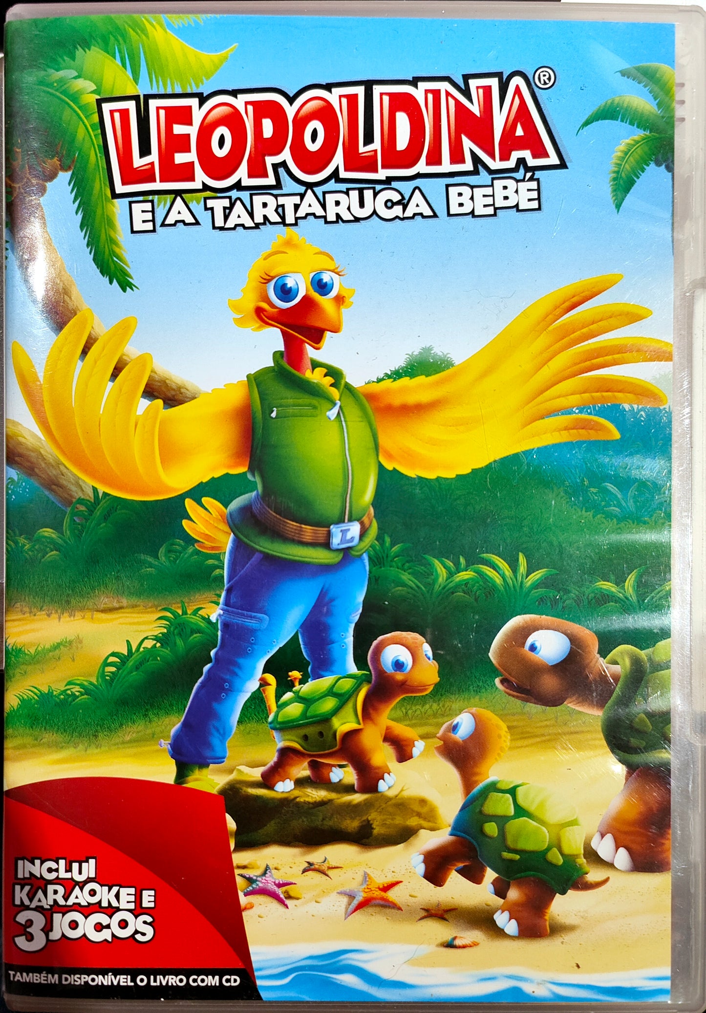 DVD Leopoldina E A Tartaruga Bebé - USADO