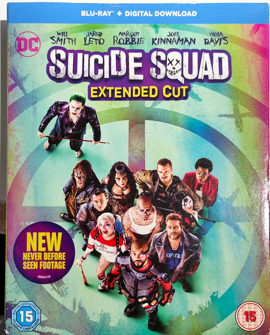 BLU-RAY Suicide Squad Extended Cut - USADO
