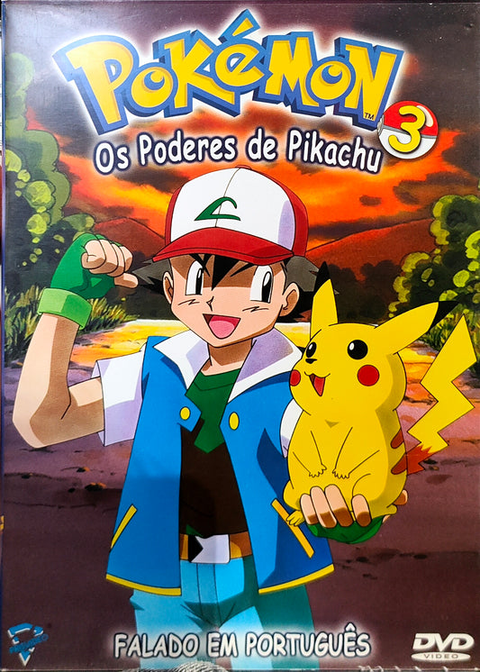 DVD Pokémon: Os Poderes de Pikachu - Usado