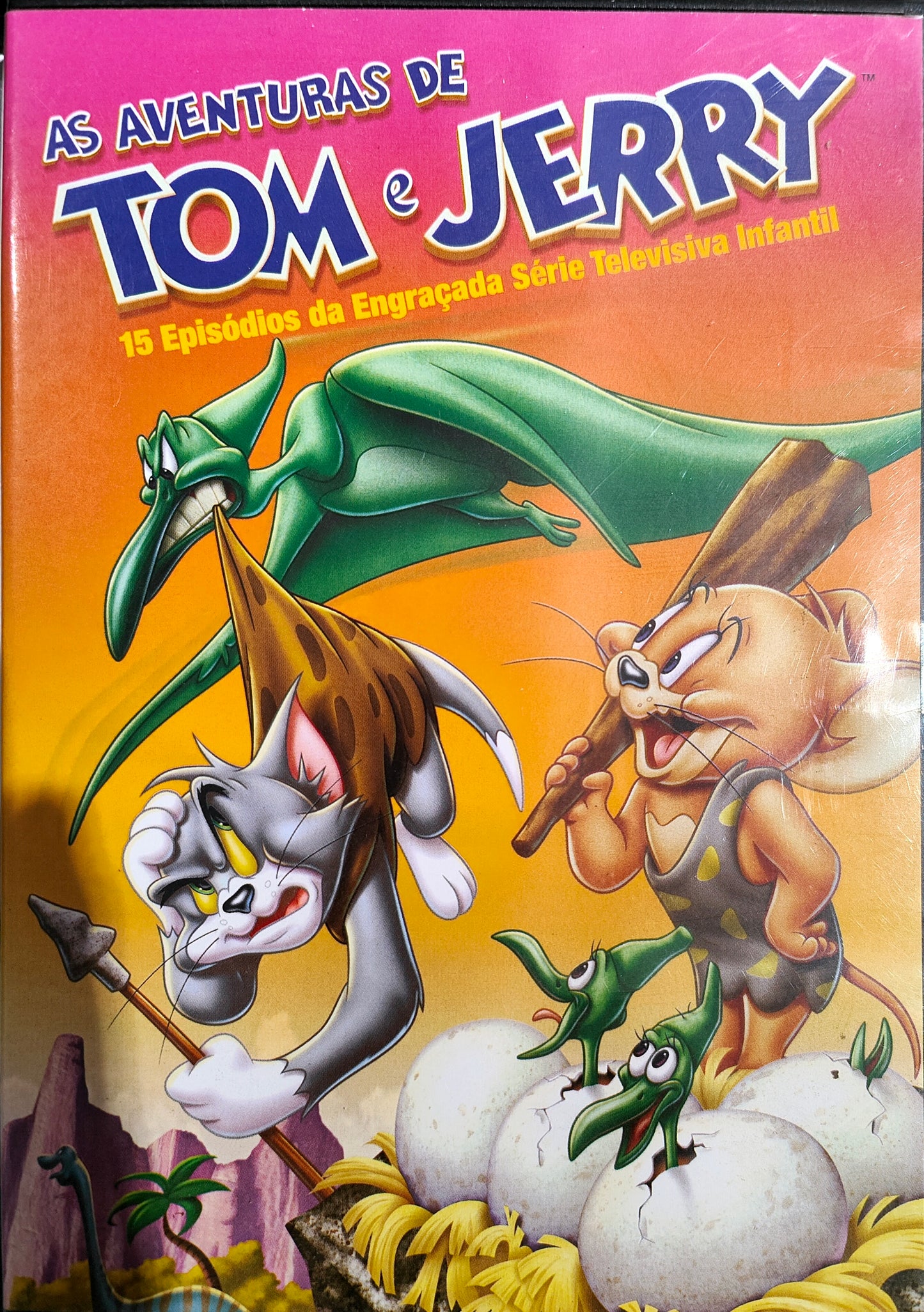 DVD As Aventuras De Tom E Jerry - USADO