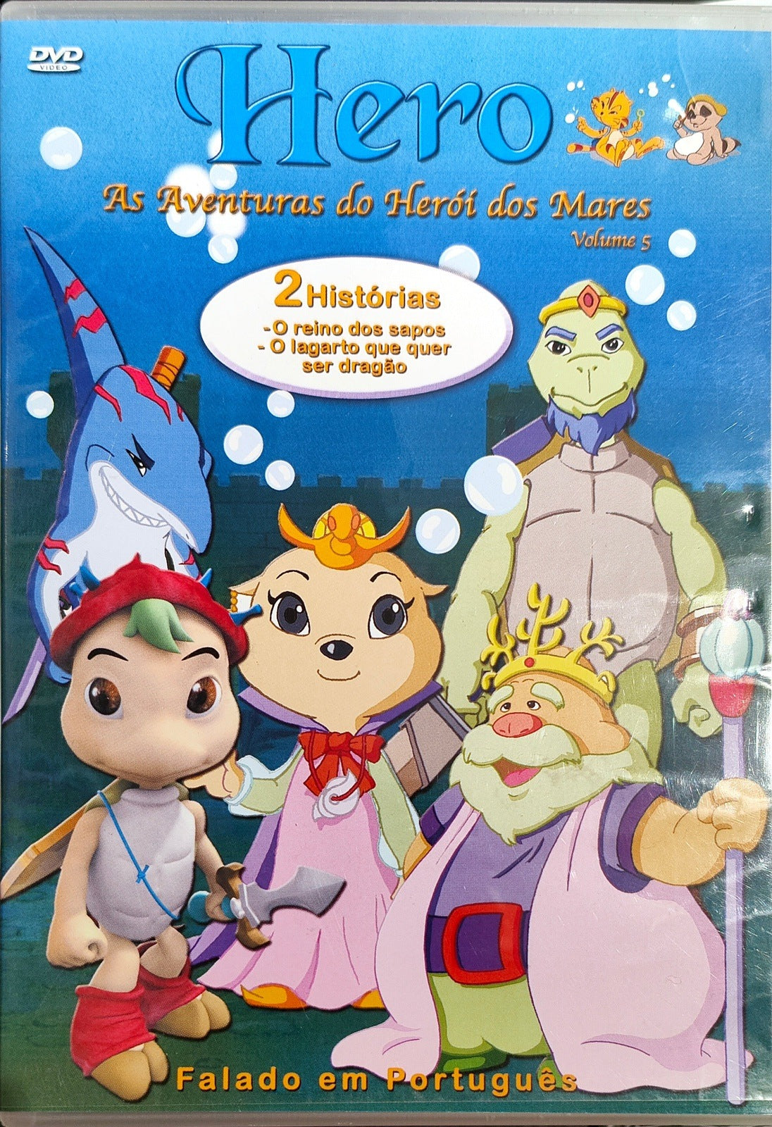 DVD Hero As Aventuras Do Herói Dos Mares - USADO