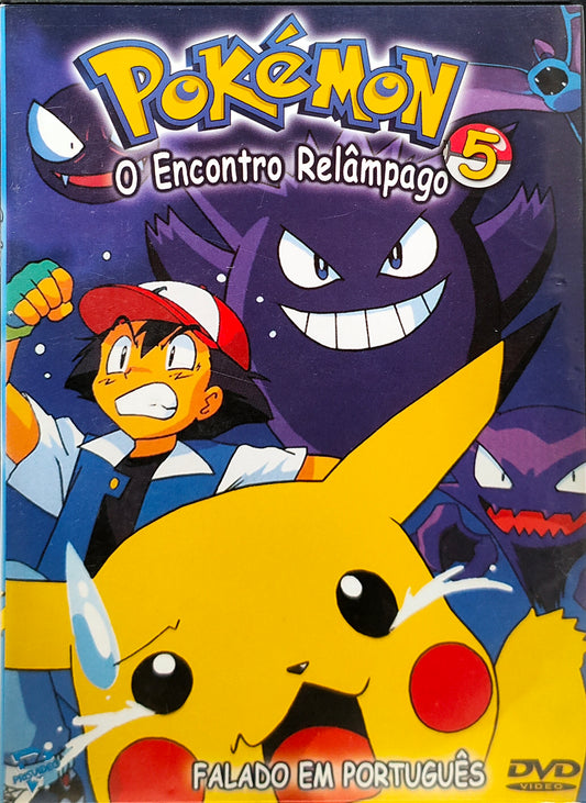 DVD Pokémon: O Encontro Relâmpago - Usado