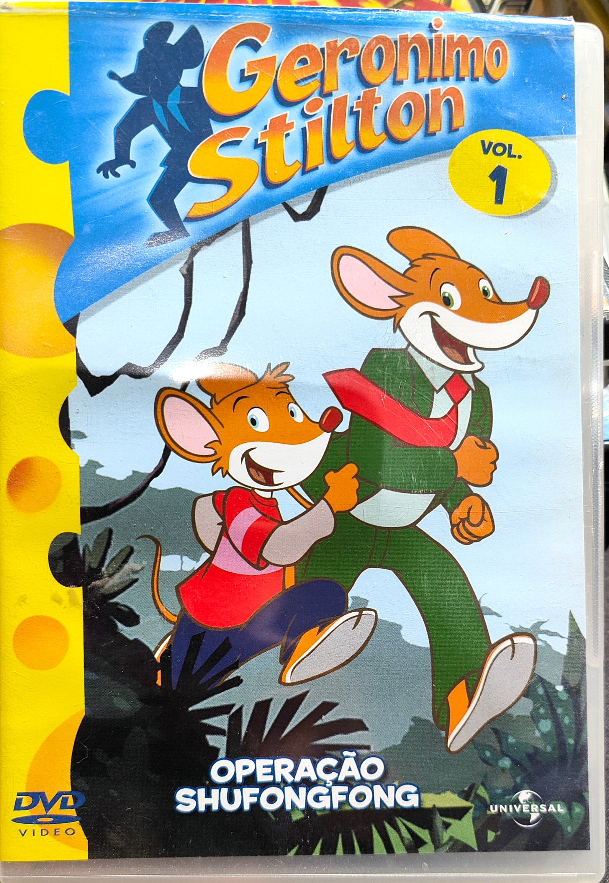 DVD Geronimo Stilton: Operação Shufongfong - Usado