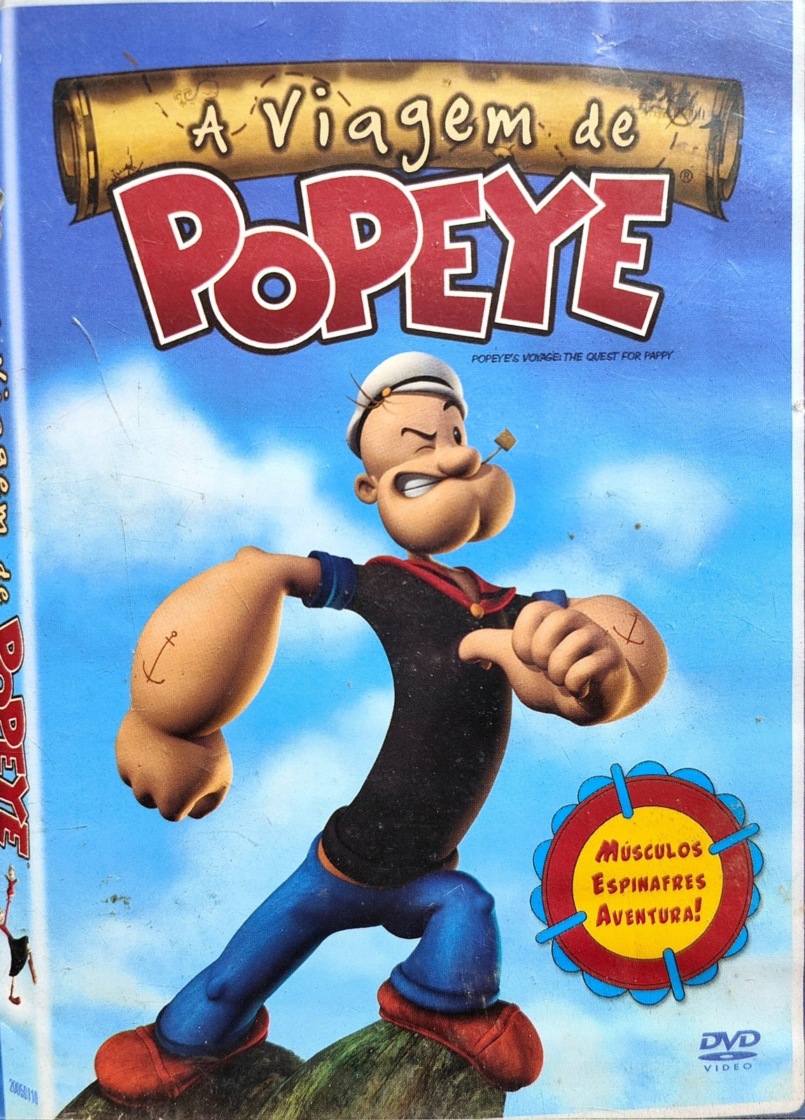 DVD A Viagem de Popeye - Usado