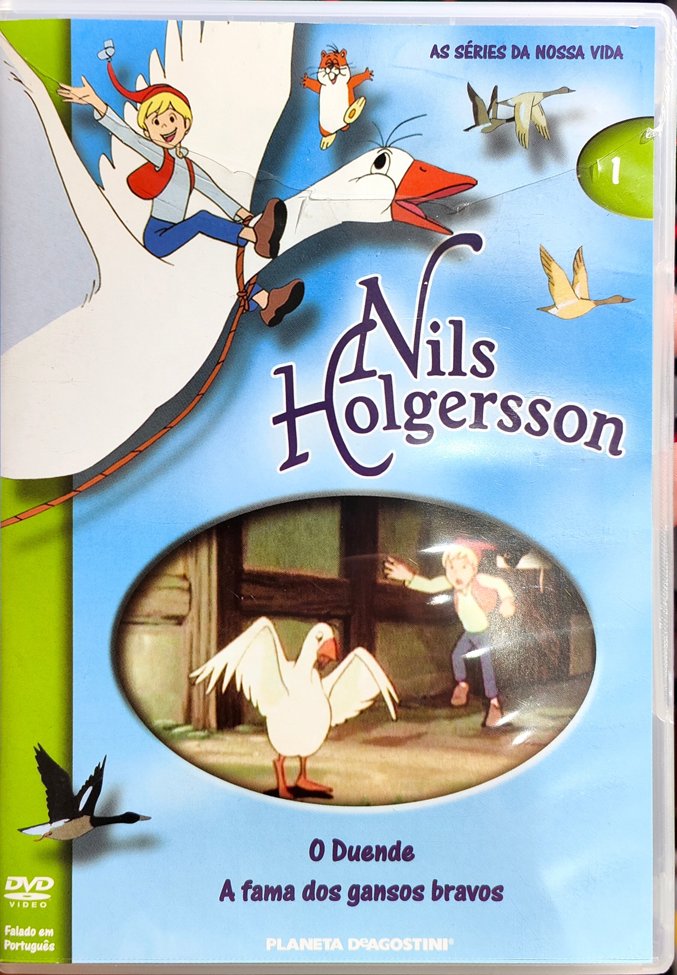 DVD As Séries da Nossa Vida "O Duende" e "A Fama dos Gansos Bravos" - Usado