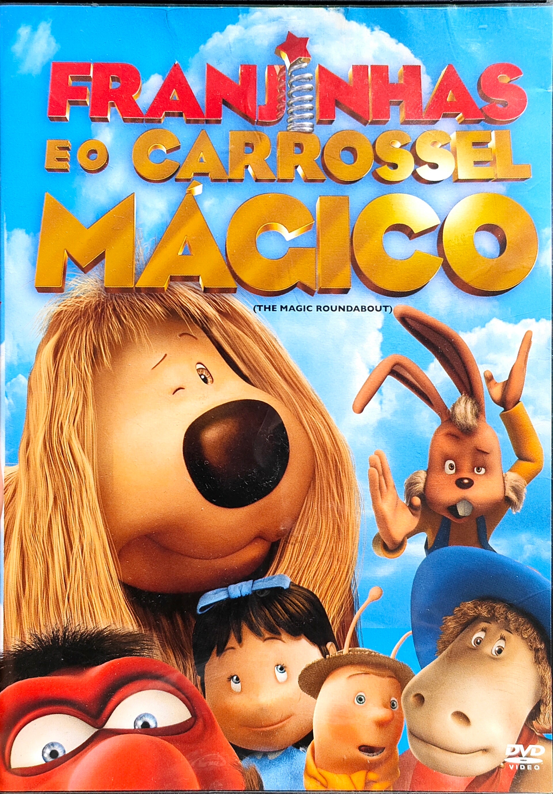 DVD Franjinhas e o Carossel Magico - Usado