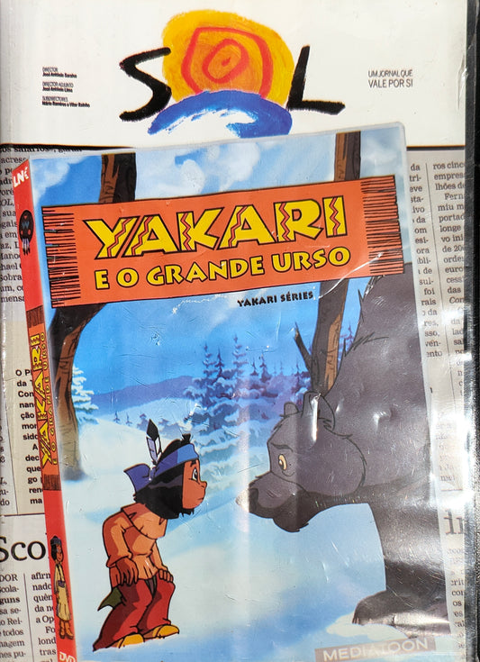 DVD Yakari E O Grande Urso - USADO