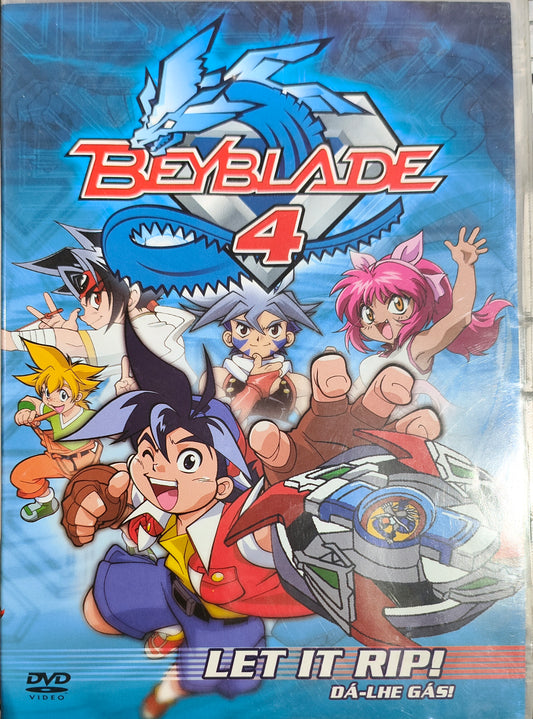 DVD Beyblade 4 - USADO