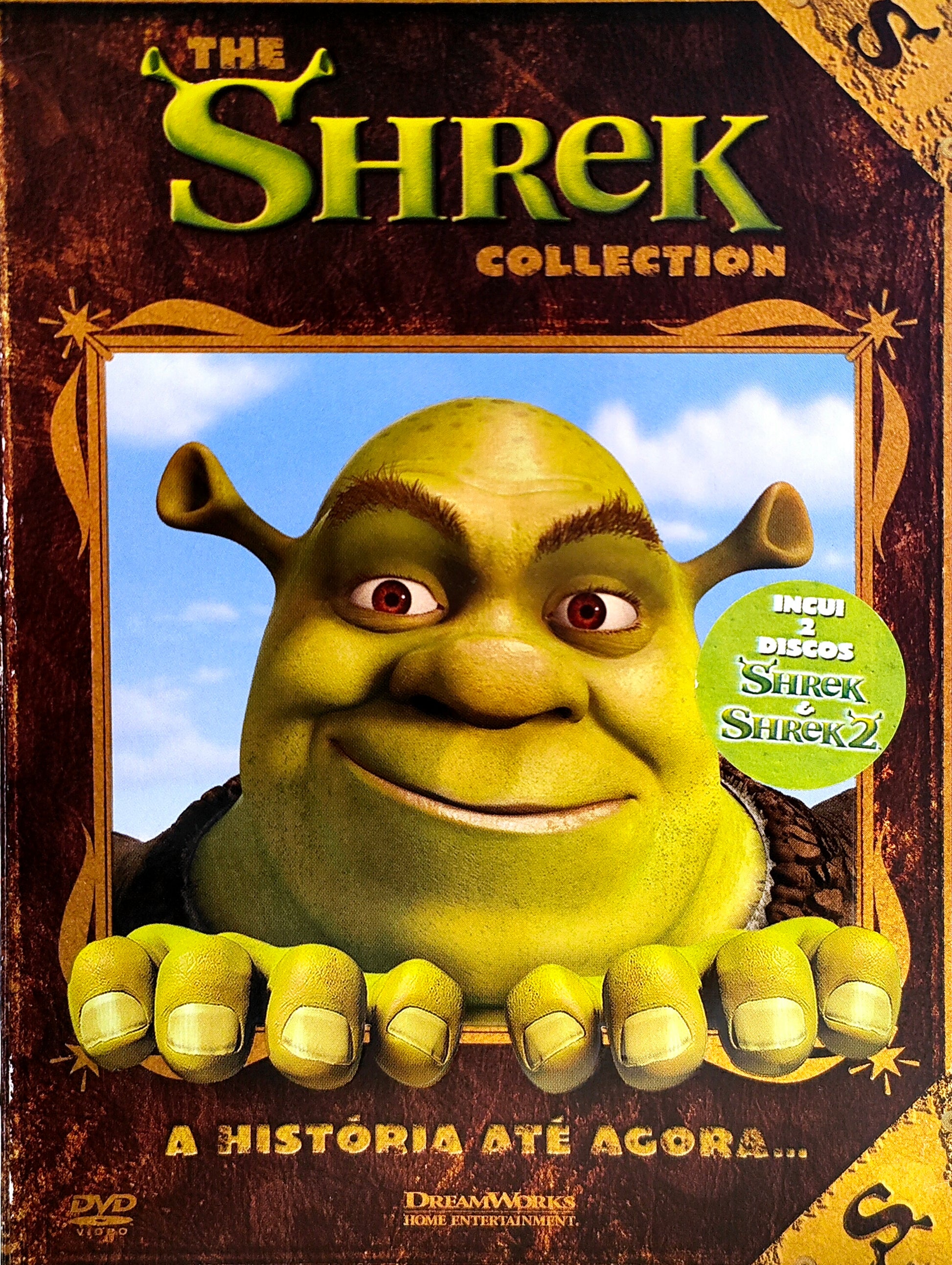DVD The Shrek Collection 2CD's - Usado