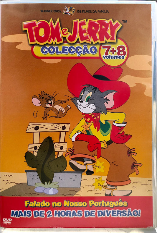 DVD Tom e Jerry Coleção 7+8 - Usado