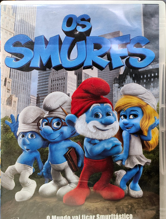 DVD Os Smurfs - USADO