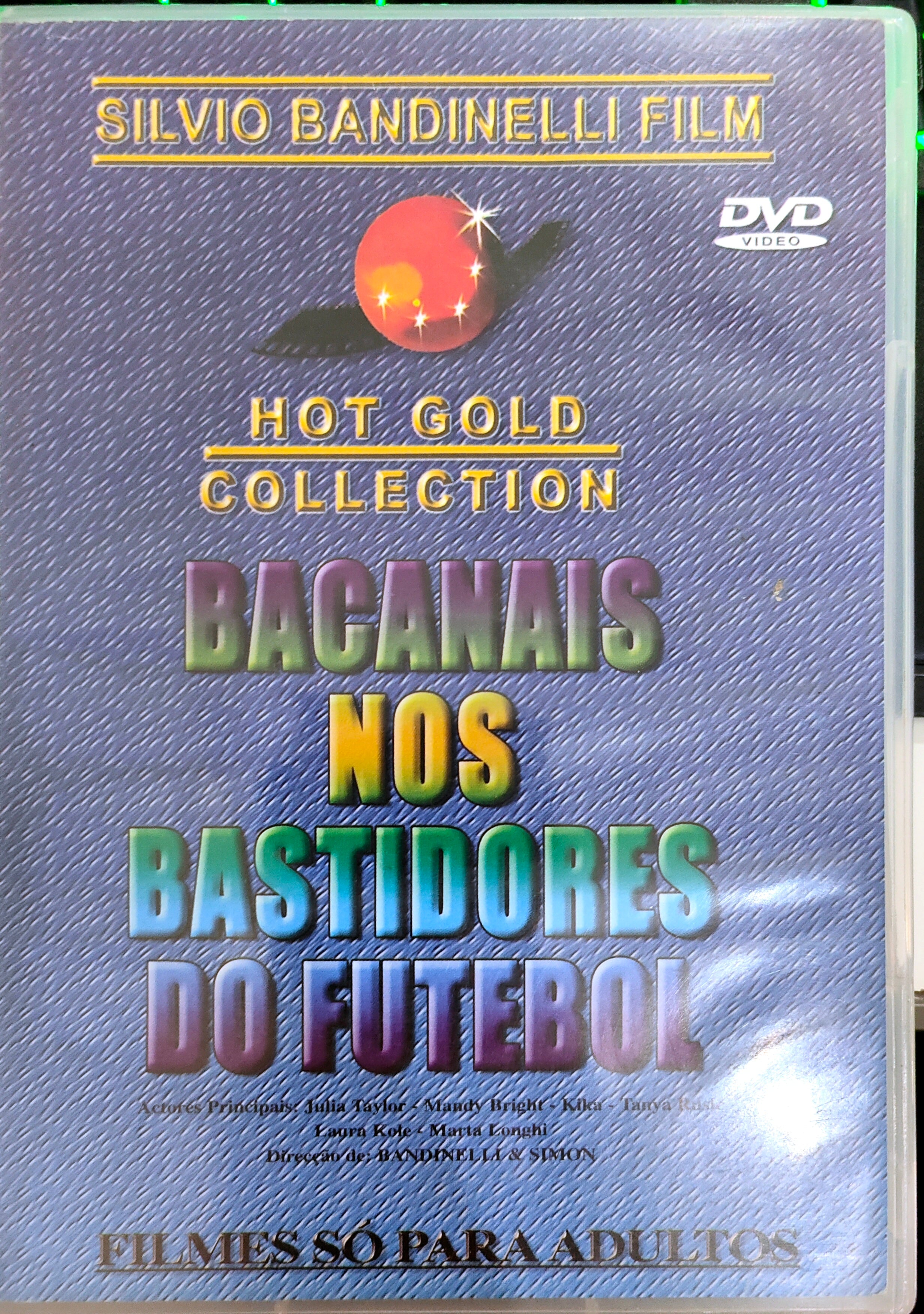 DVD Baganais nos bastidores do Futebol - usado