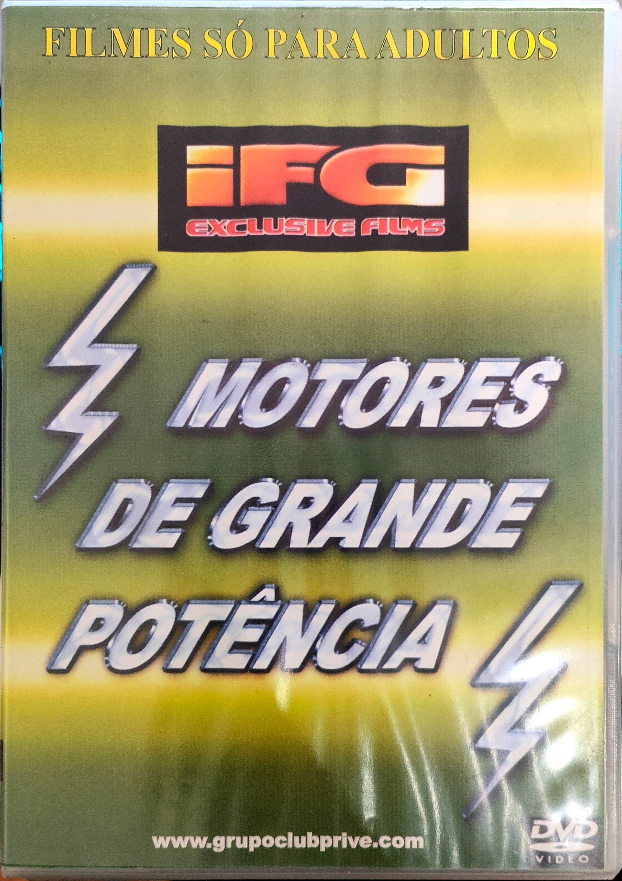 DVD Motores De Grande Potência - usado