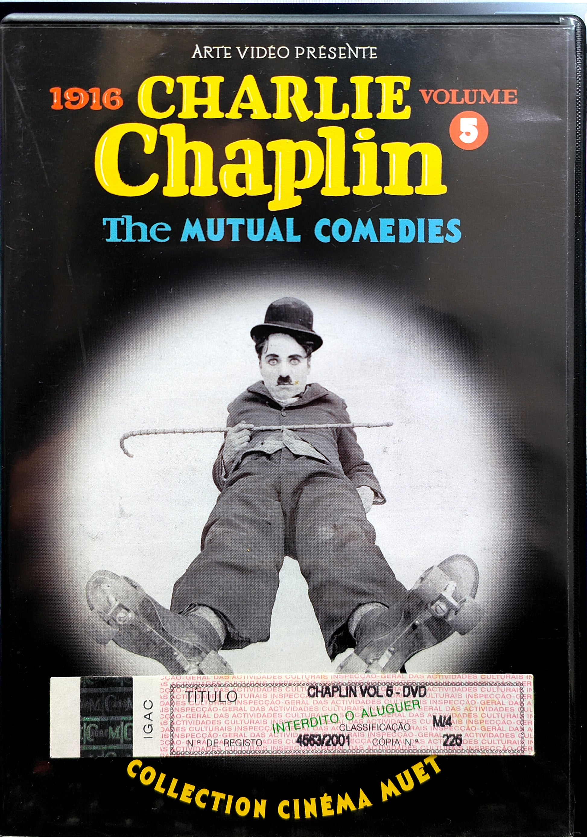 DVD Charlie Chaplin: The Mutual Comedies - Usado