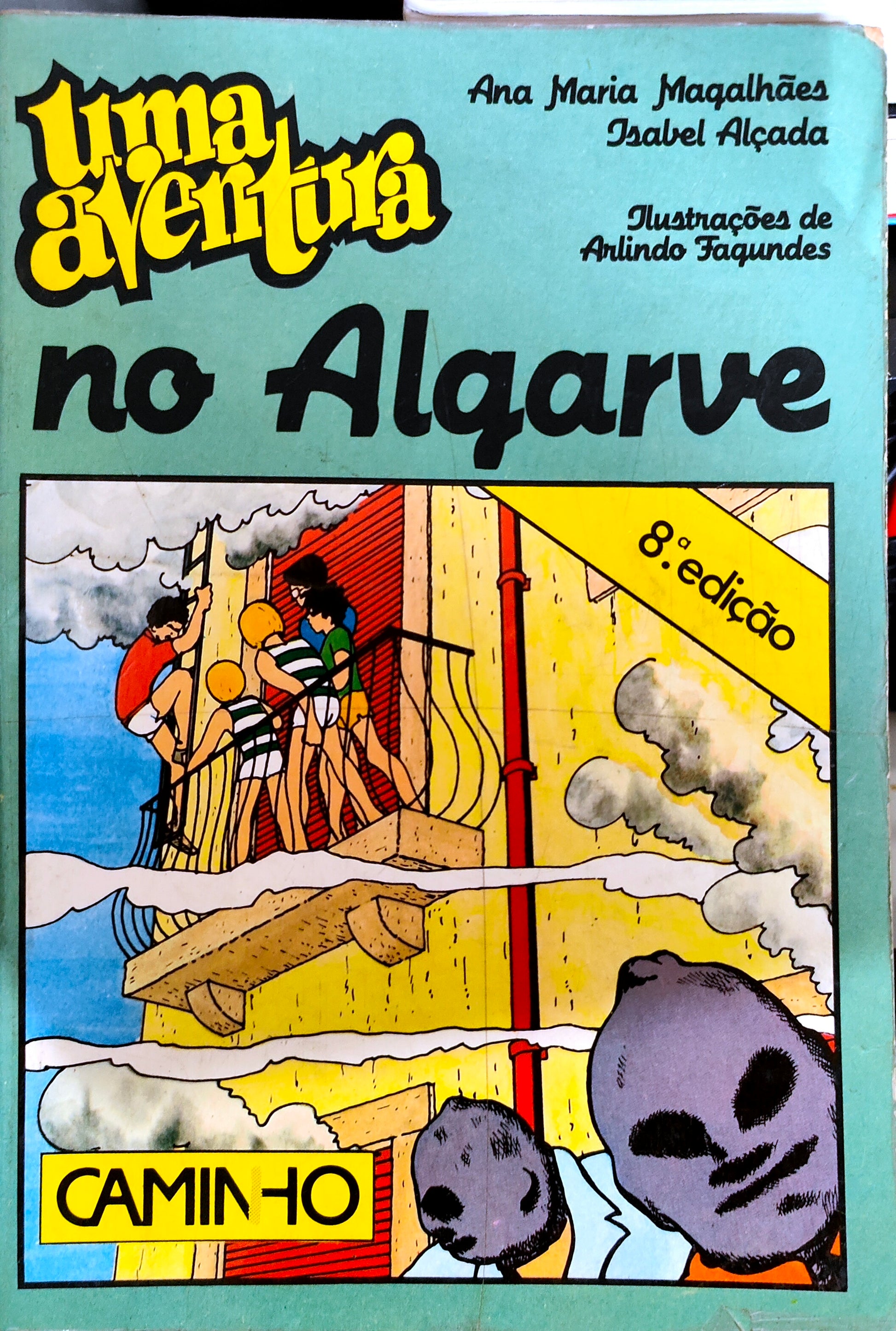 Livro Uma Aventura No Algarve 8ª Edição Volume 12 - USADO