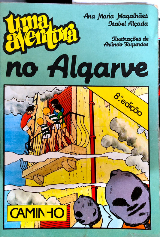 Livro Uma Aventura No Algarve 8ª Edição Volume 12 - USADO