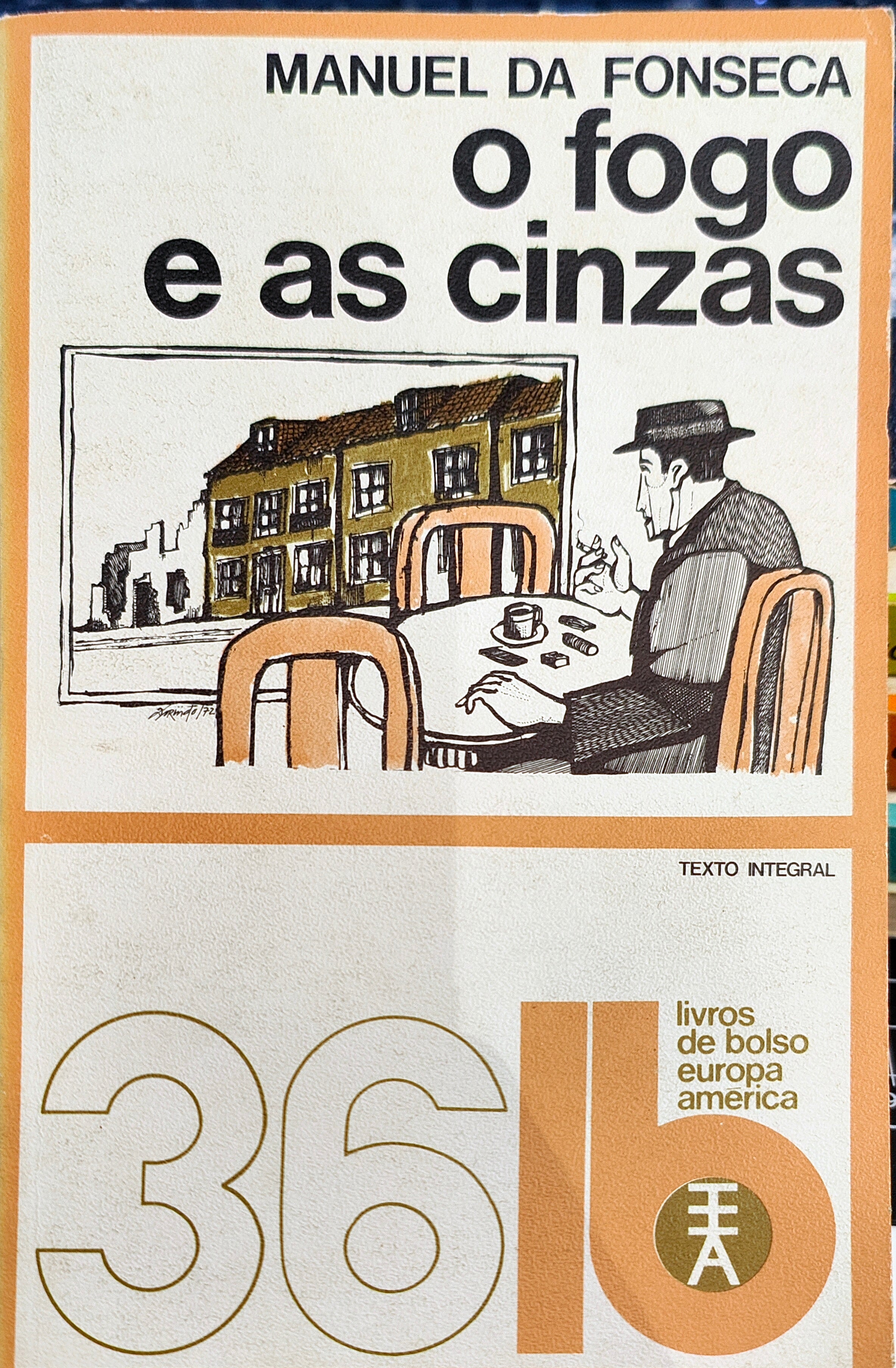LIVRO - O Fogo e as Cinzas de Manuel da Fonseca - USADO