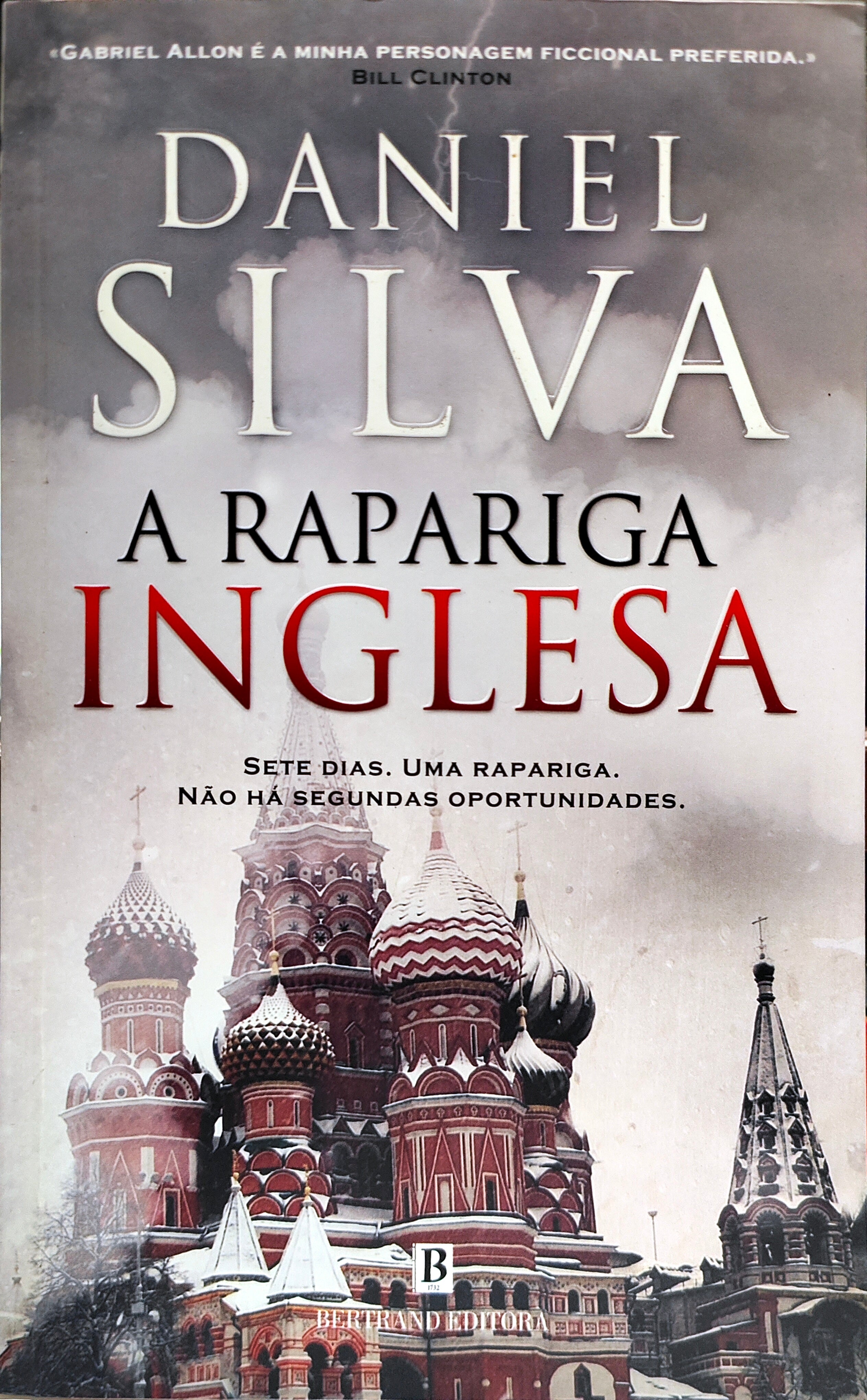 LIVRO A Rapariga Inglesa de Daniel Silva; Tradução: Vasco Teles de Menezes - USADO