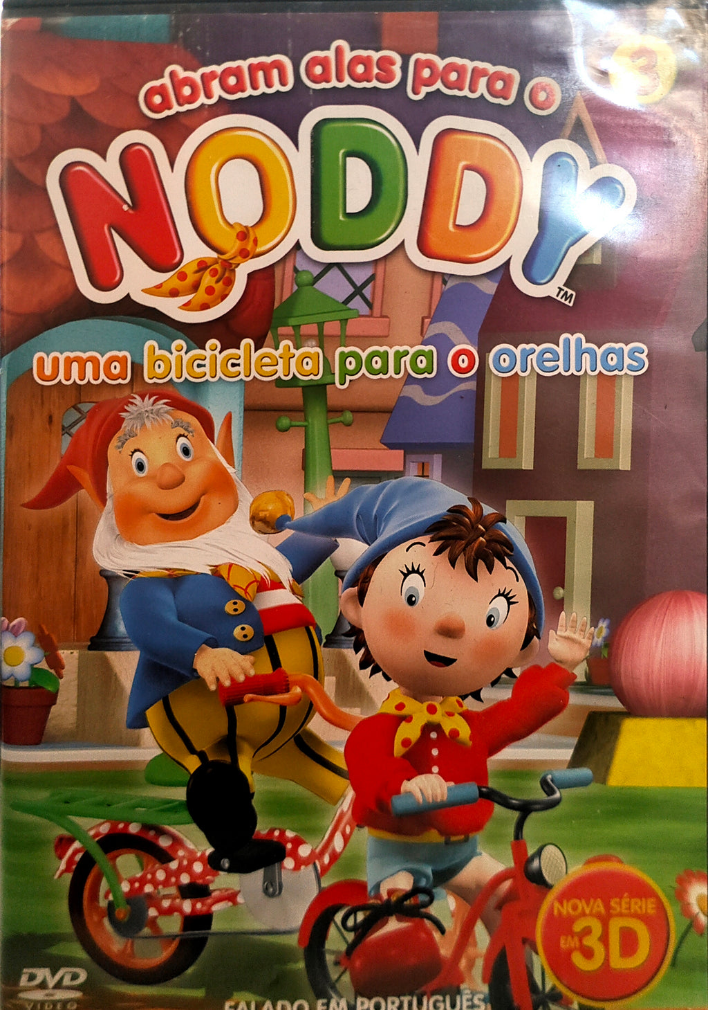 DVD Noddy: Uma Bicicleta para o Orelhas 3 - Usado