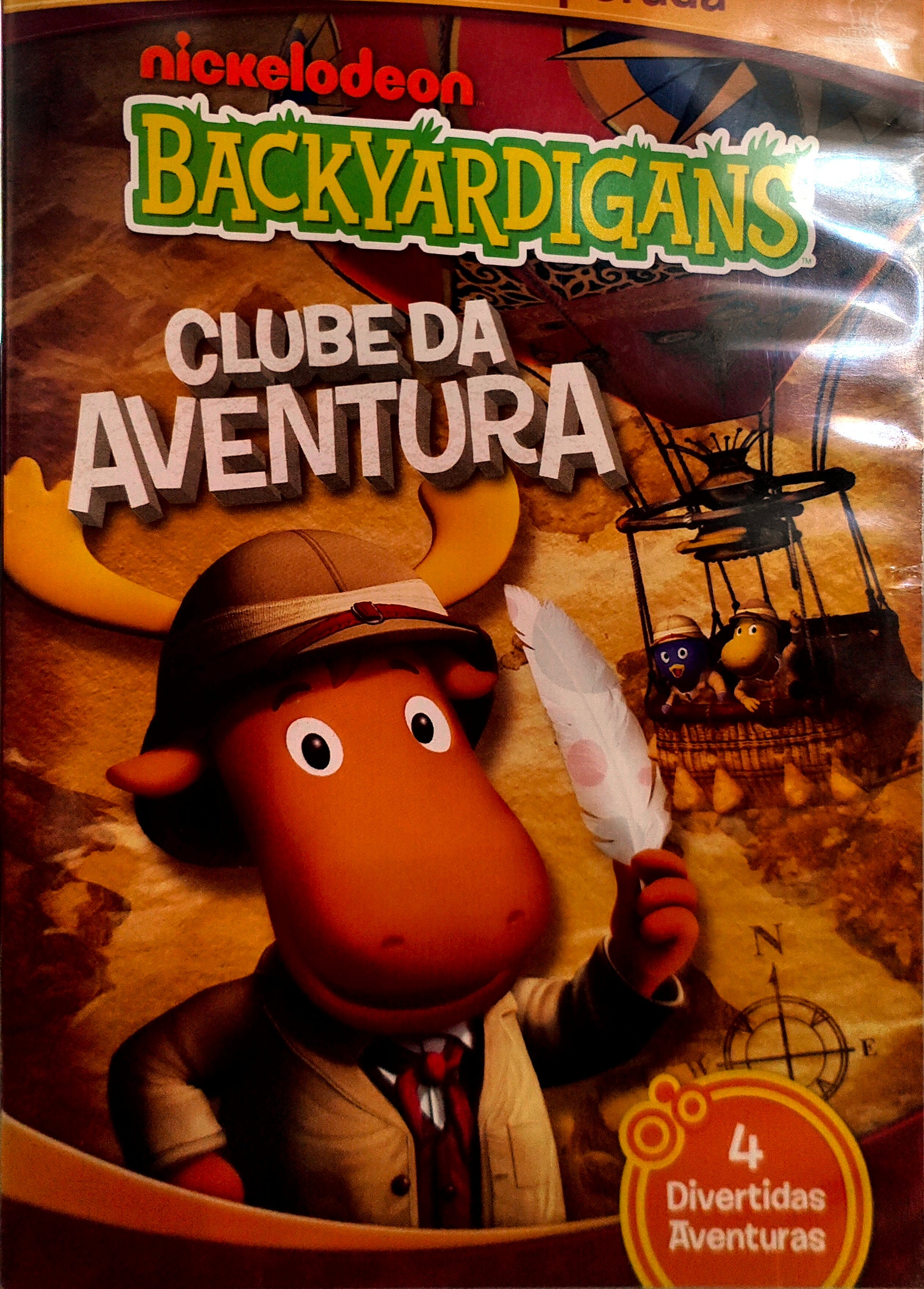 DVD Backyardigans: Clube da Aventura - Usado