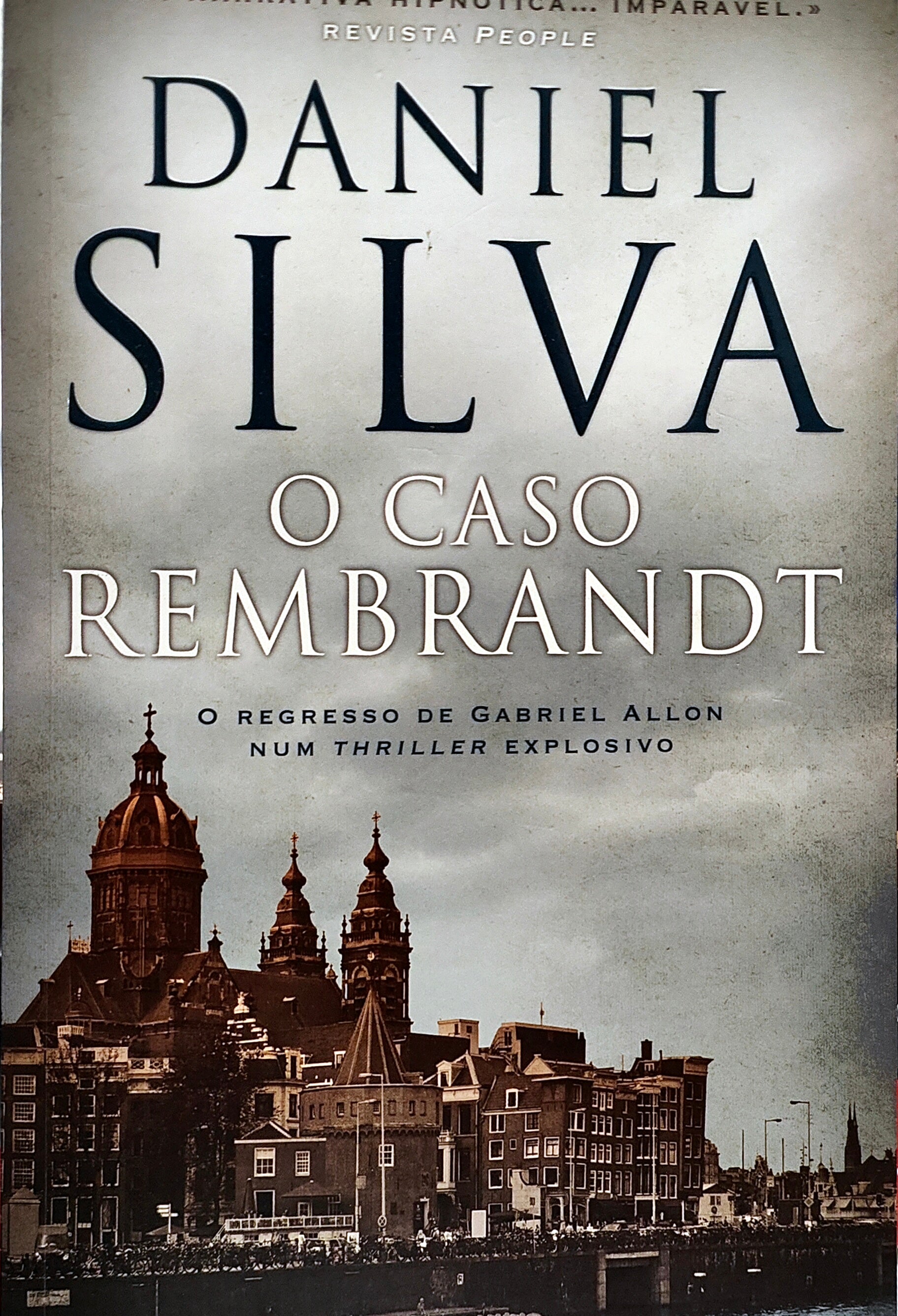 LIVRO O Caso Rembrandt de Daniel Silva; Tradução: Vasco Telles de Menezes - USADO