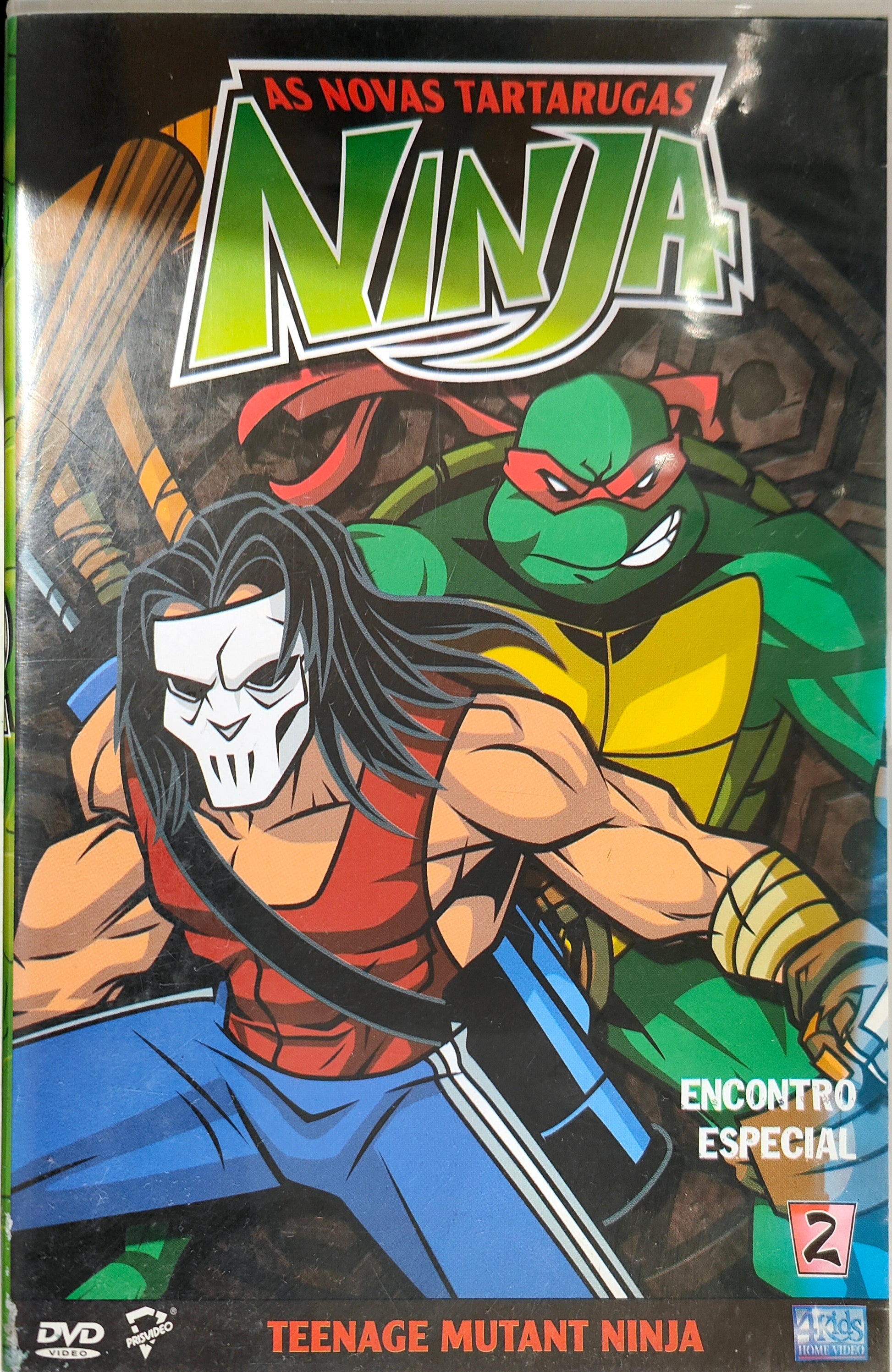 DVD As Novas Tartarugas Ninja Encontro Especial 2 - USADO