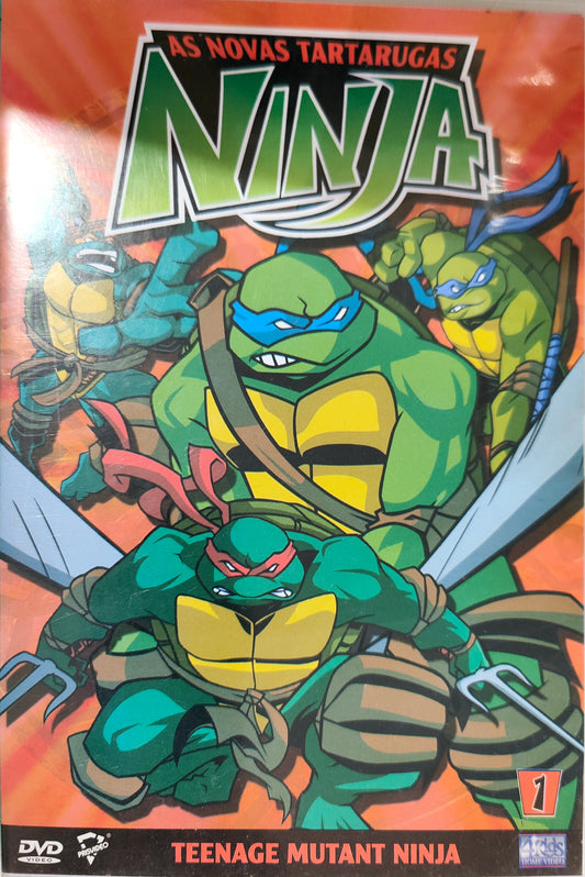 DVD As Novas Tartarugas Ninja - USADO