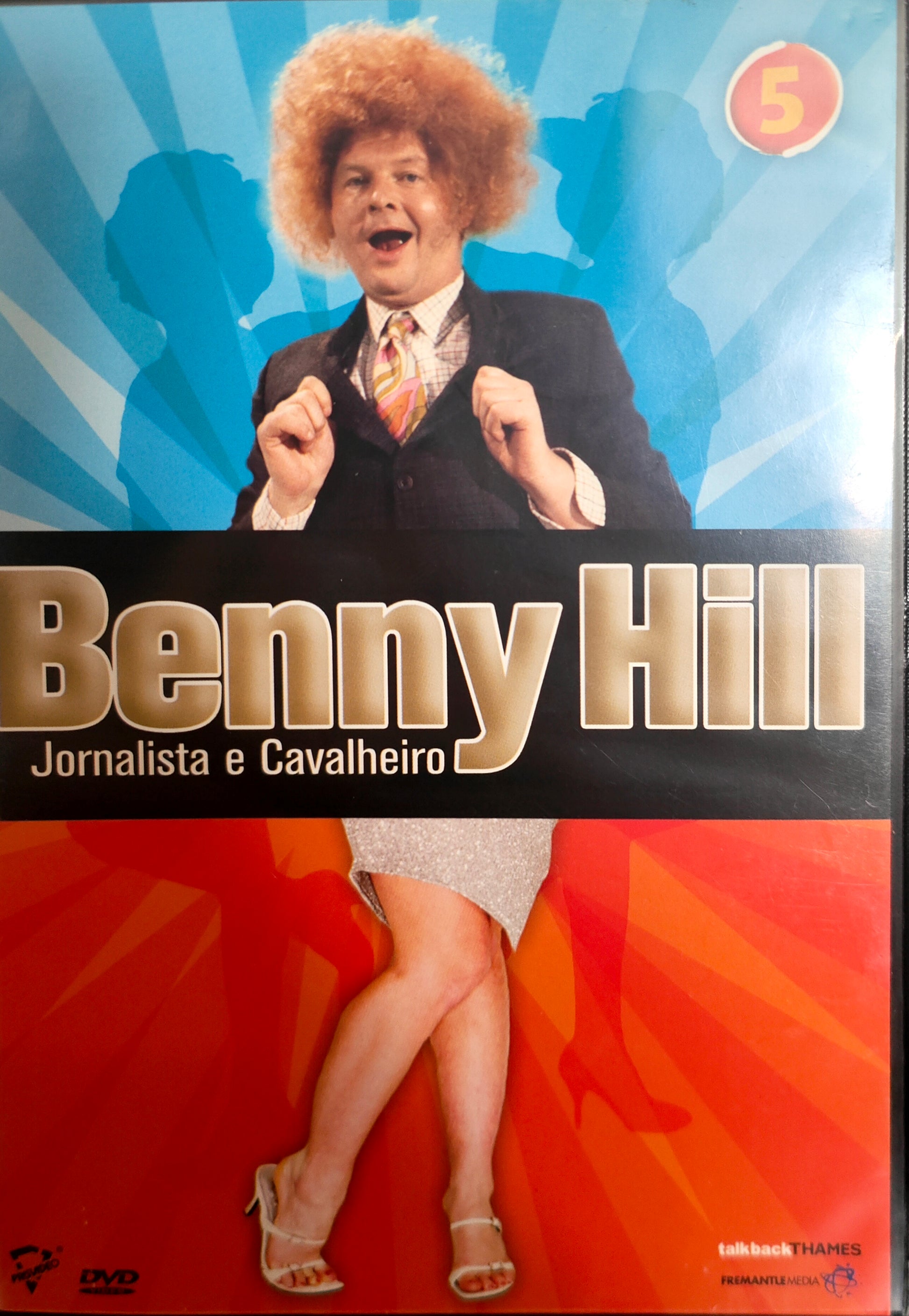 DVD Benny Hill: Jornalista e Cavalheiro - Usado