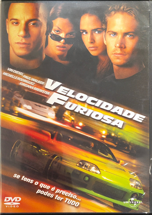DVD Velocidade Furiosa - USADO