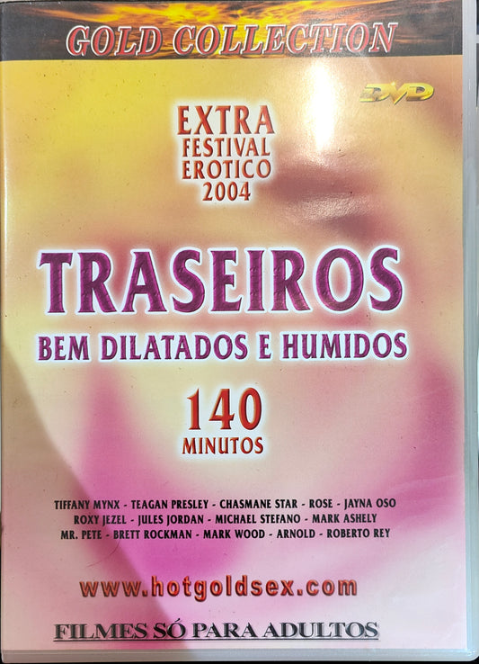 DVD +18 TRASEIROS BEM DILATADOS E HUMIDOS - USADO