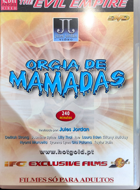 DVD +18 - ORGIA DE MAMADAS - USADO