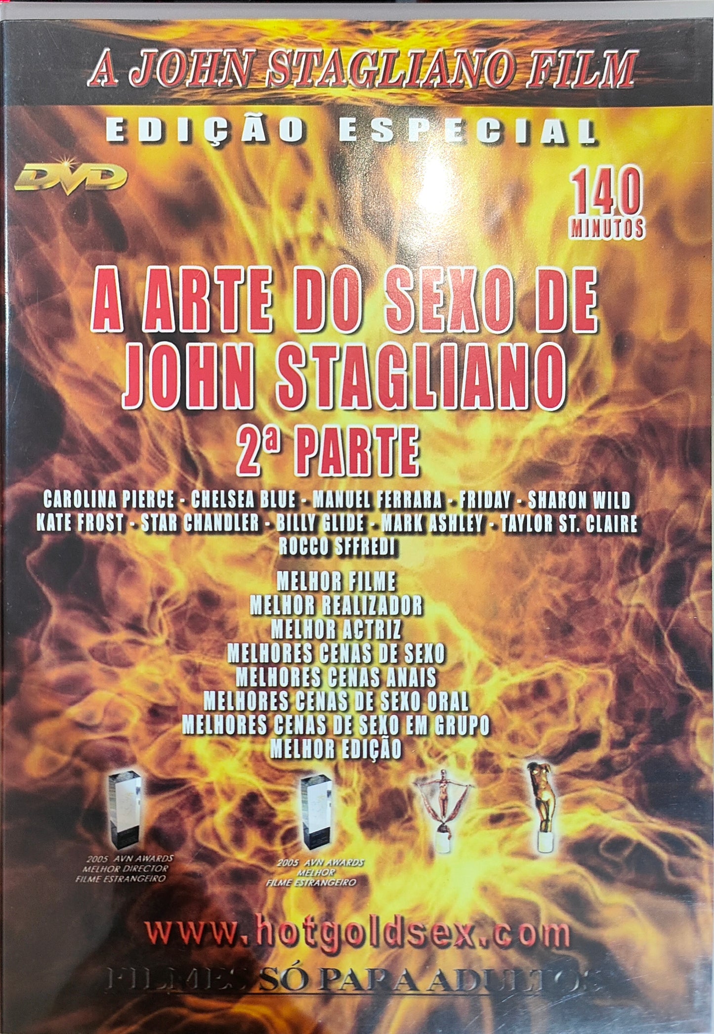 DVD +18 A ARTE DO SEXO DE JOHN STAGLIANO