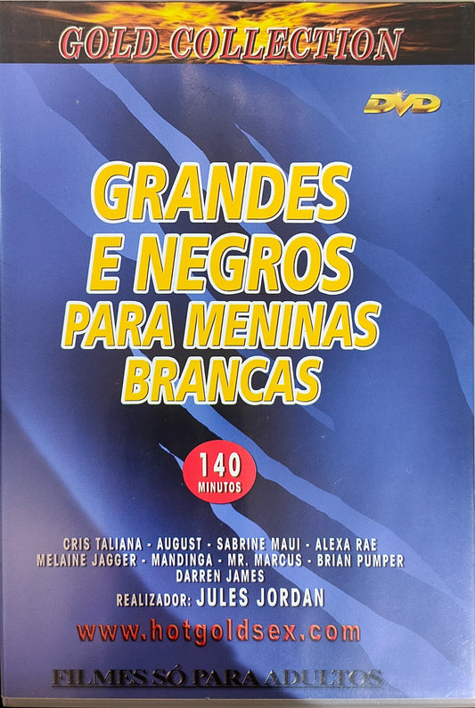 DVD +18 GRANDES E NEGROS PARA MENINAS BRANCAS - USADO