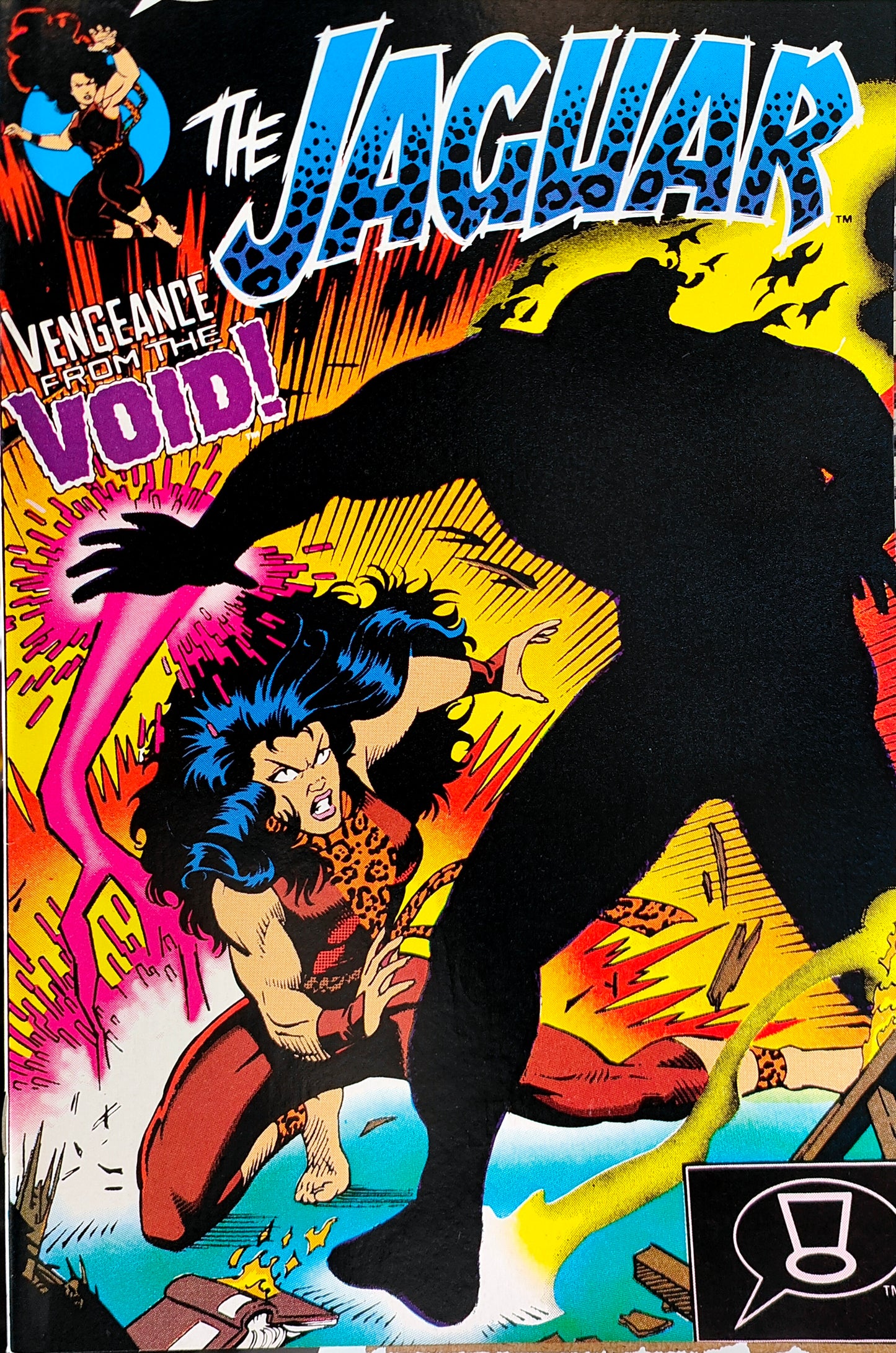 Comics The Jaguar Comic Ausgabe 5. Dezember 1991 Impact Comics Vengeance from the Void – USADO