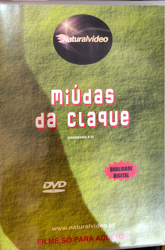 DVD +18 - MIÚDAS DA CLAQUE USADO