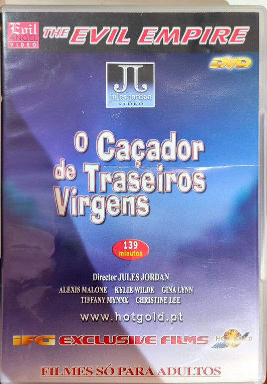 DVD +18 - O CAÇADOR DE TRASEIROS VIRGENS - USADO