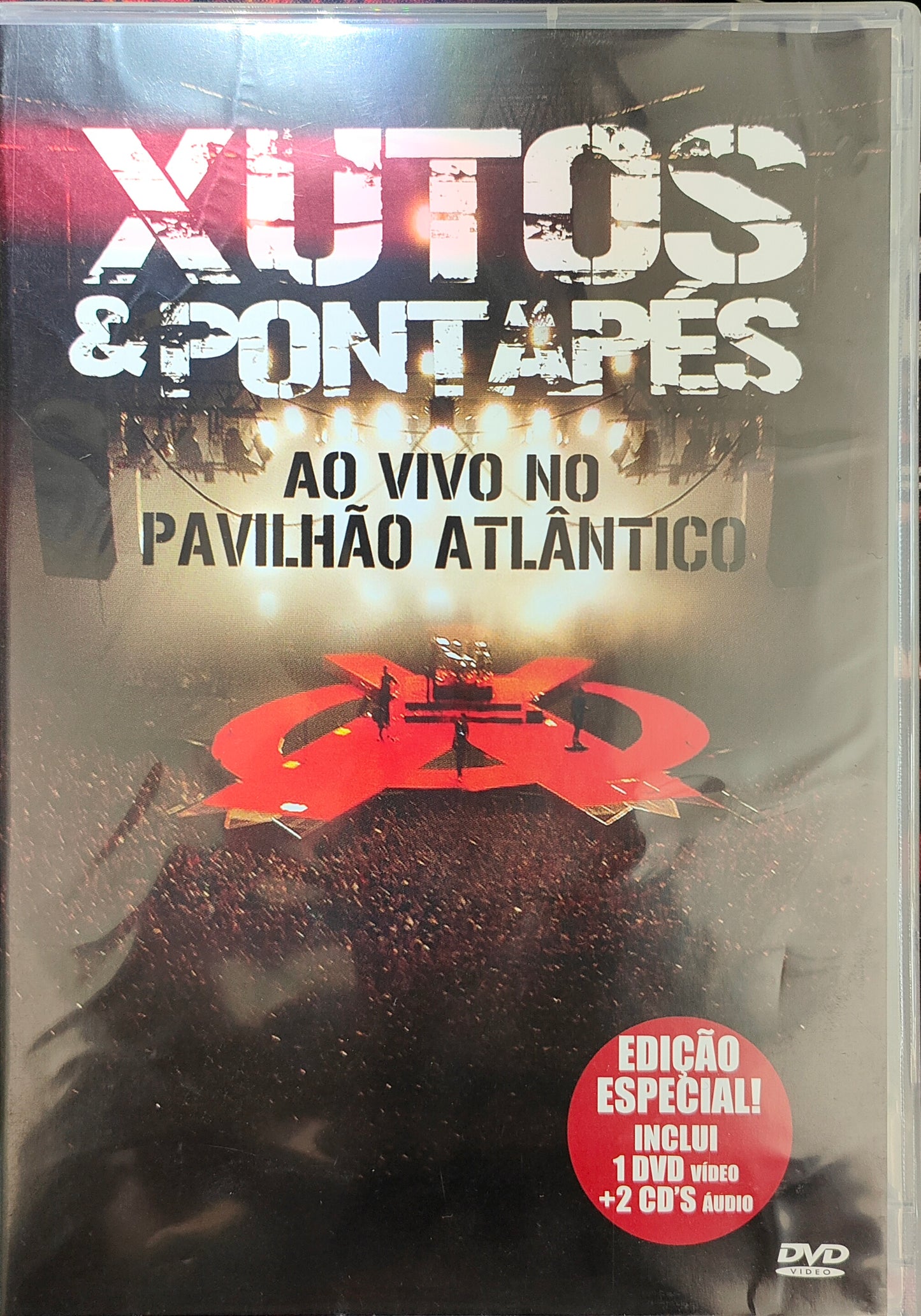 DVD MUSICA  Xutos e Pontapés - Ao Vivo No Pavilhão Atlântico - USADO
