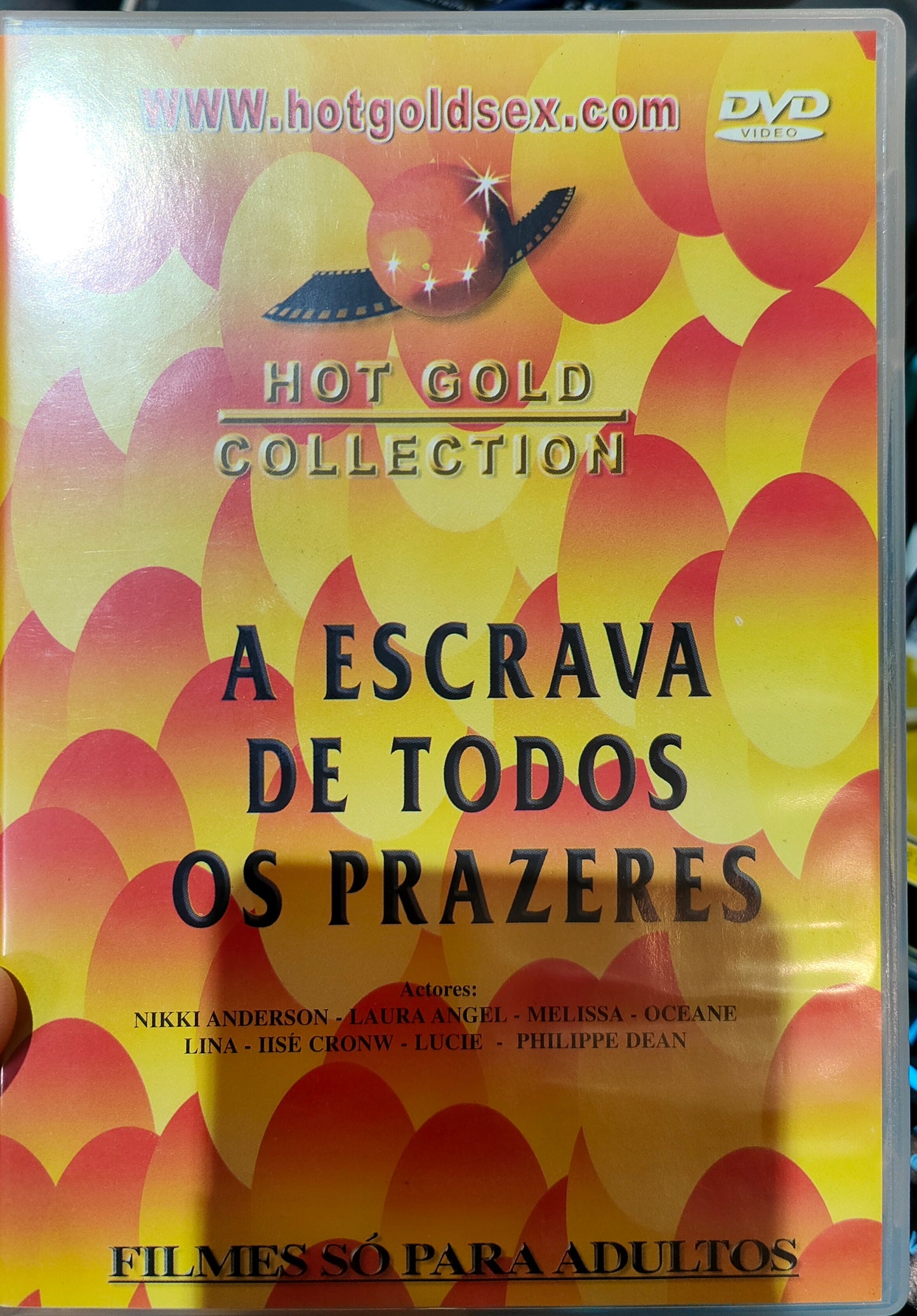 DVD +18 - A ESCRAVA DE TODOS OS RAPAZES - USADO